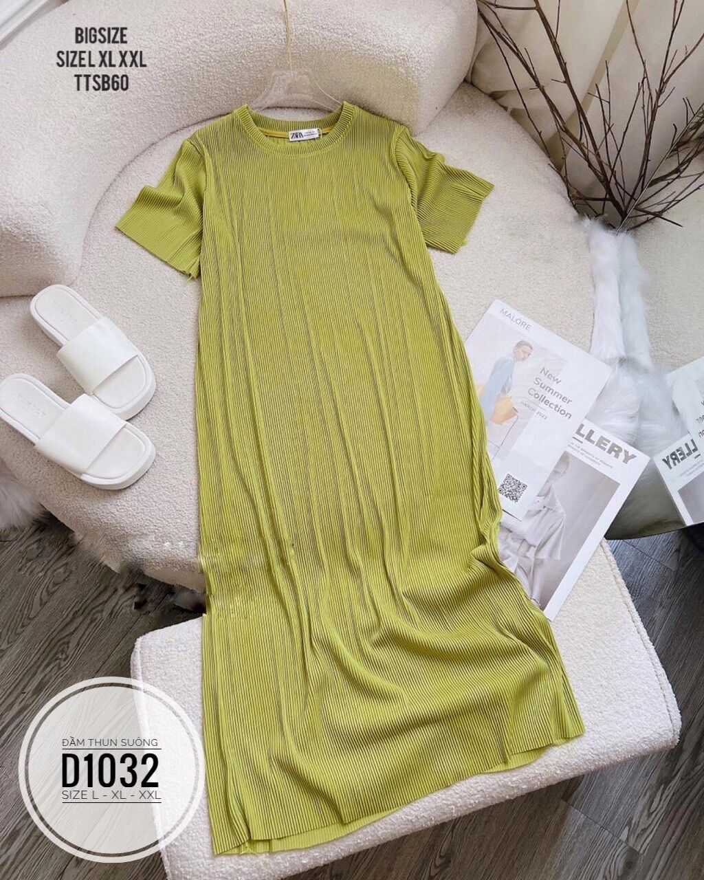 Bigsize 60- 90kg ĐẦM THUN SUÔNG