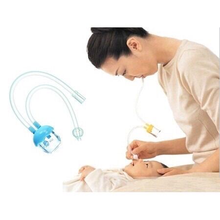 [HCM]Dụng Cụ Hút Mũi Đầu Silicone Mềm Cho Bé KUKU