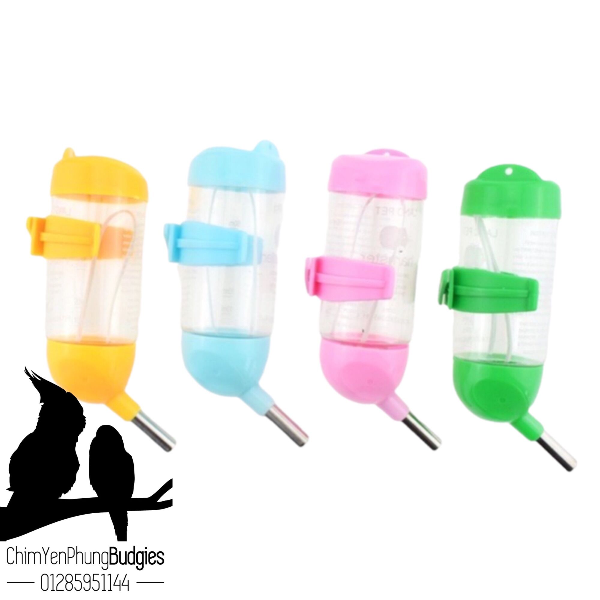 Bình nước bi cao cấp 80ml cho Hamster • Vẹt • Thú Cưng.