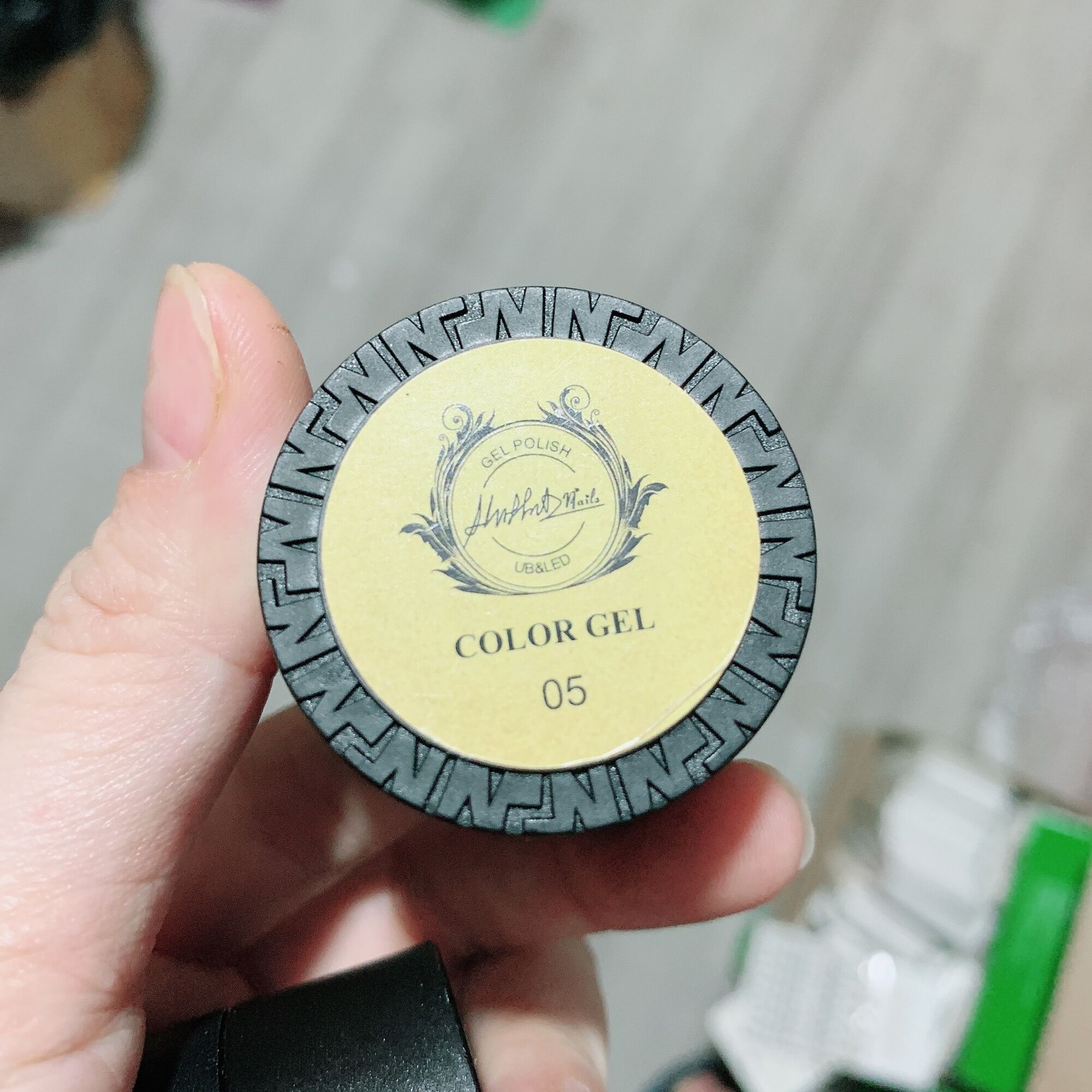 Gel vẽ màu vàng bạc, gel vẽ móng, gel vẽ nail