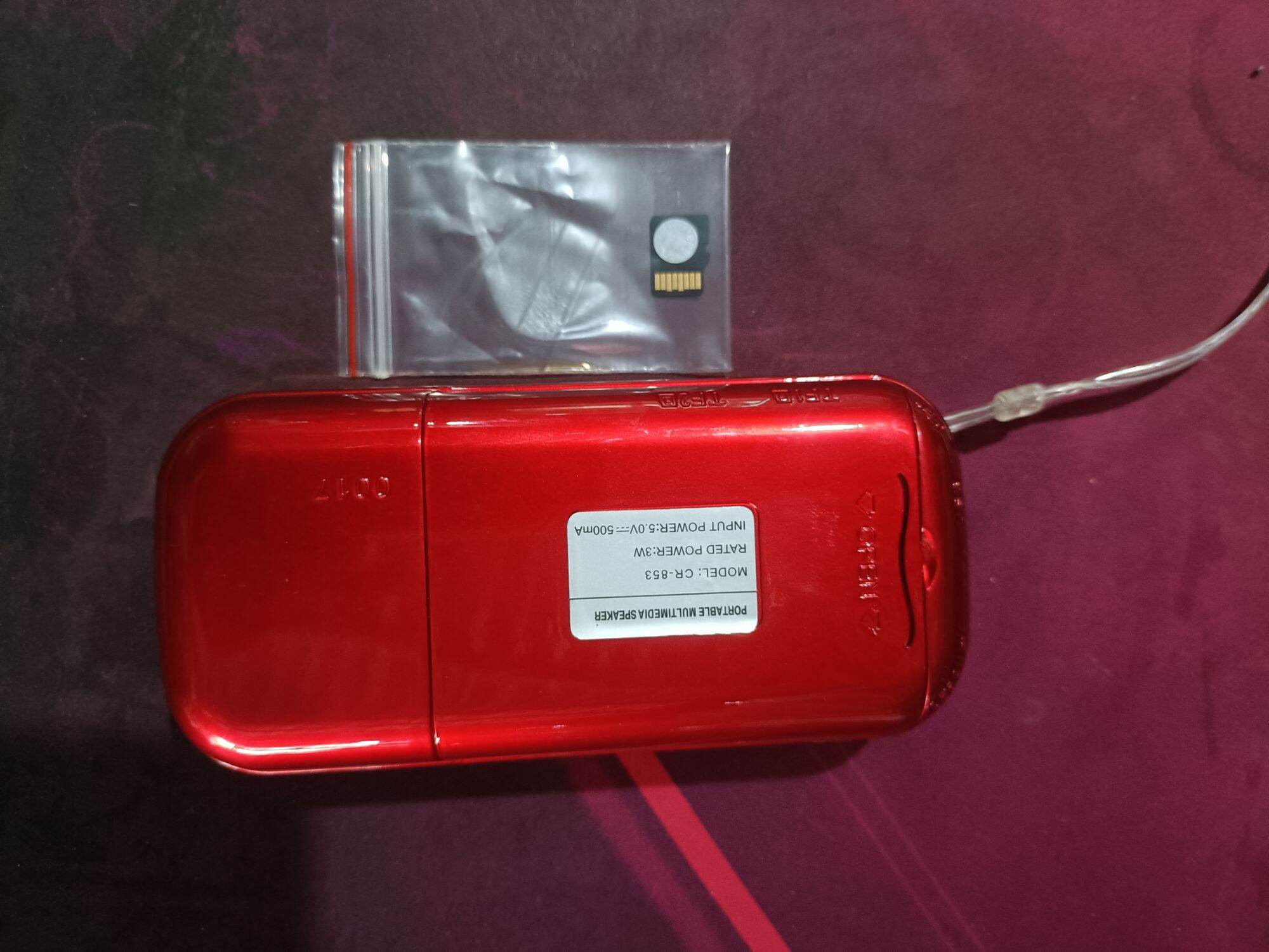 Loa và thẻ nhớ ( bẫy bìm bịp )