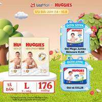 [20h 7-10.8 QUÀ TẶNG ĐH 699K]  Combo 2 Tã quần Huggies Skin Perfect L size Mega Jumbo 88 miếng