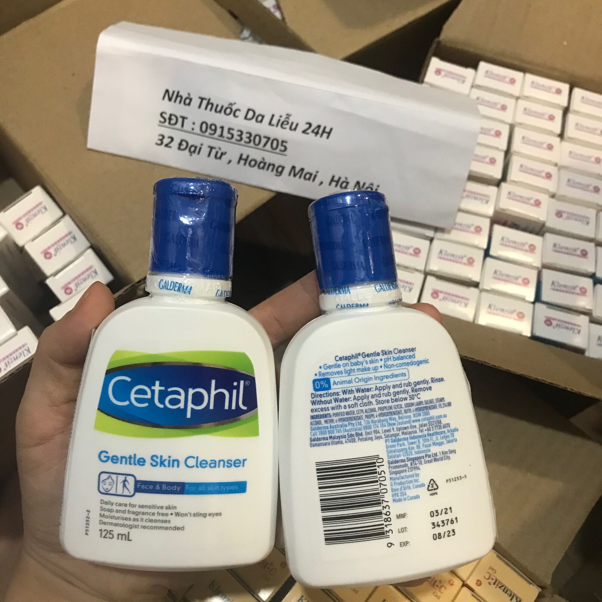 Sữa rửa mặt Cetaphil 125ml