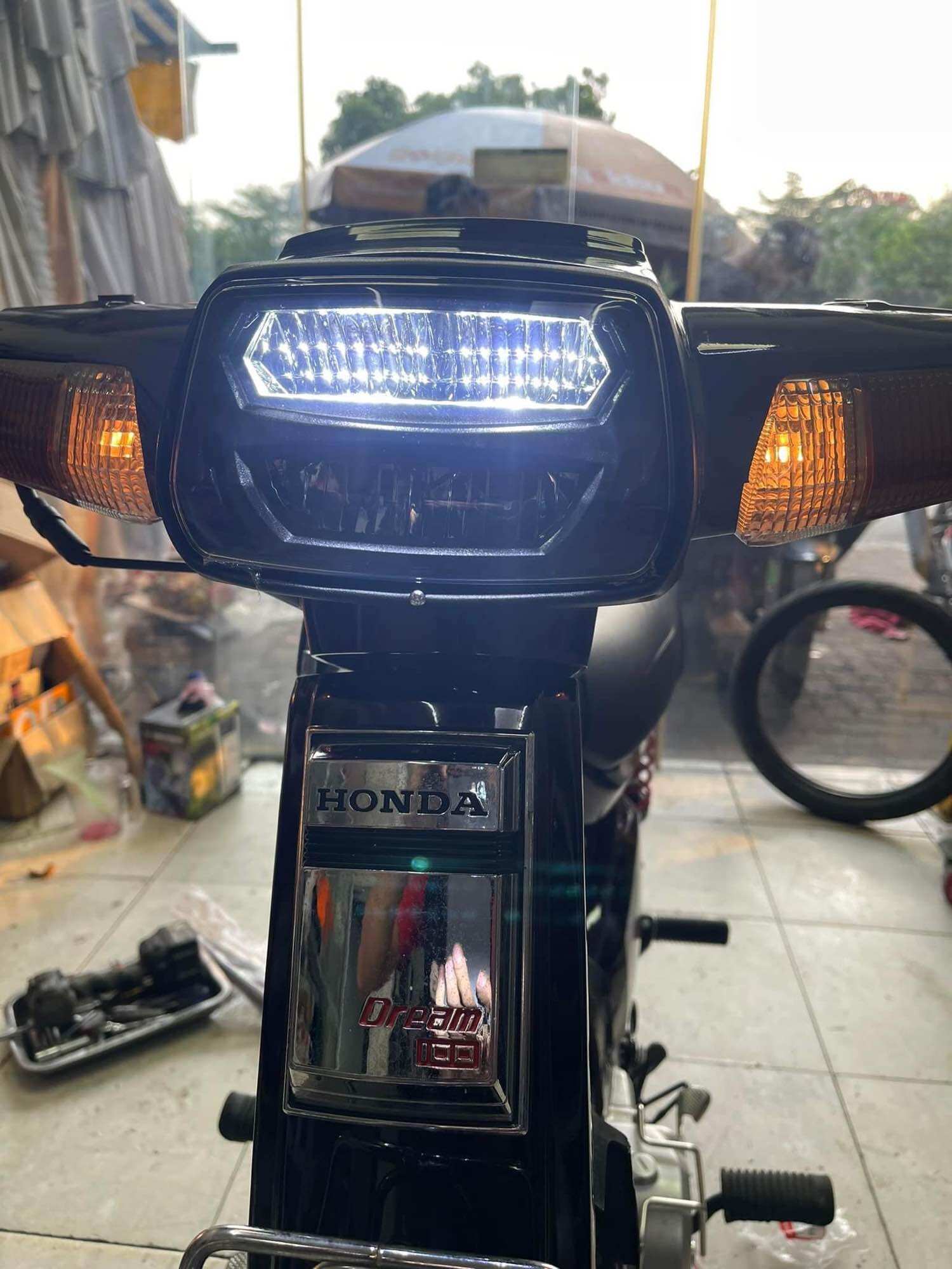 Pha led 2 tầng gắn DREAM, Dream II, SUPER DREAM, EX5, Pha 2 tầng Dream