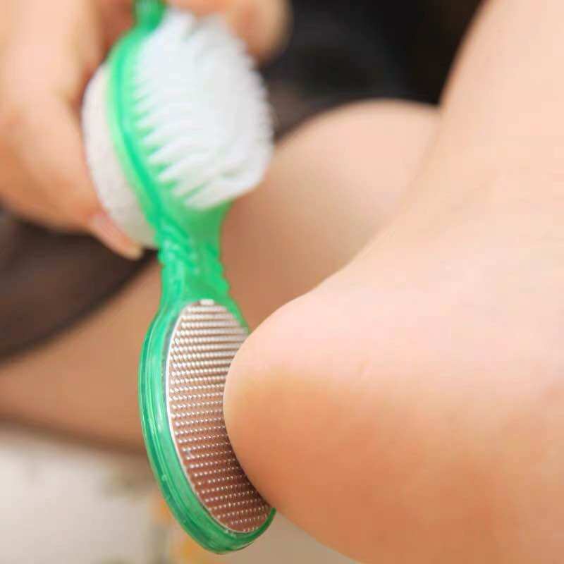 Dụng Cụ Chà Cọ Gót Chân Tẩy Da Chết 4 Trong 1