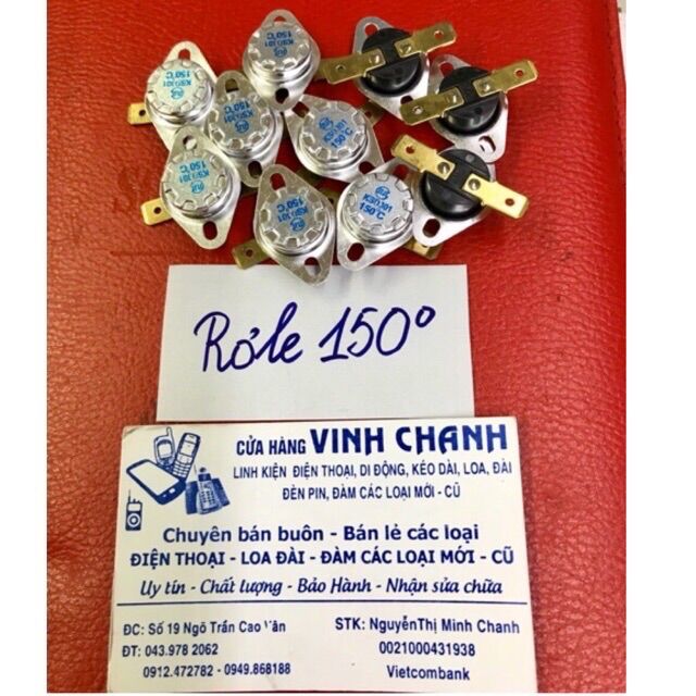 10 cái rơle nhiệt độ 150 độ