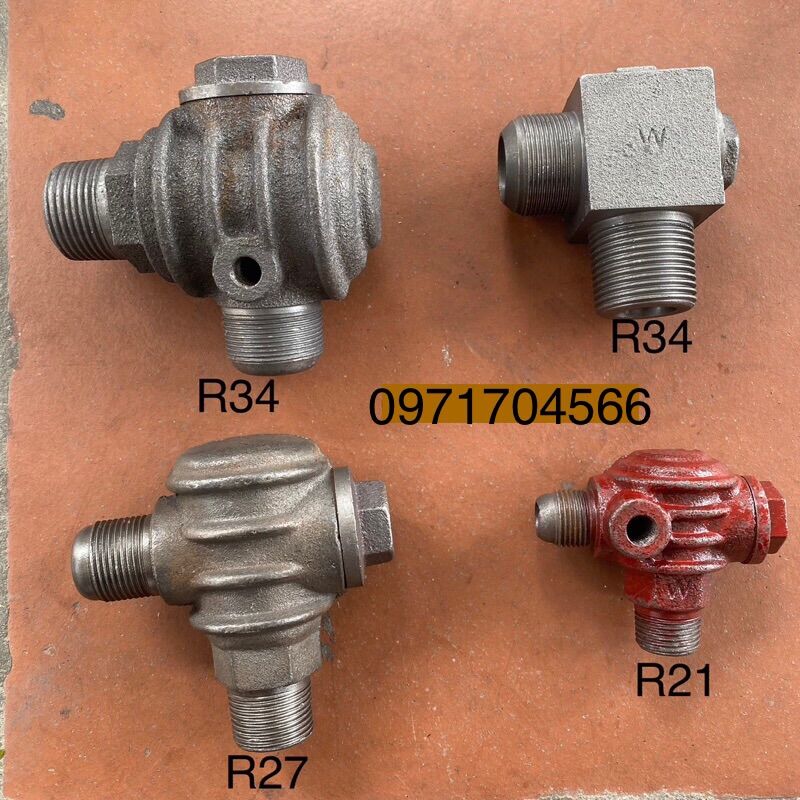 Van 1 chiều máy nén khí 120 lít trở lên với nhiều ren 21mm, 27mm, 34mm..../ luppe máy hơi lớn