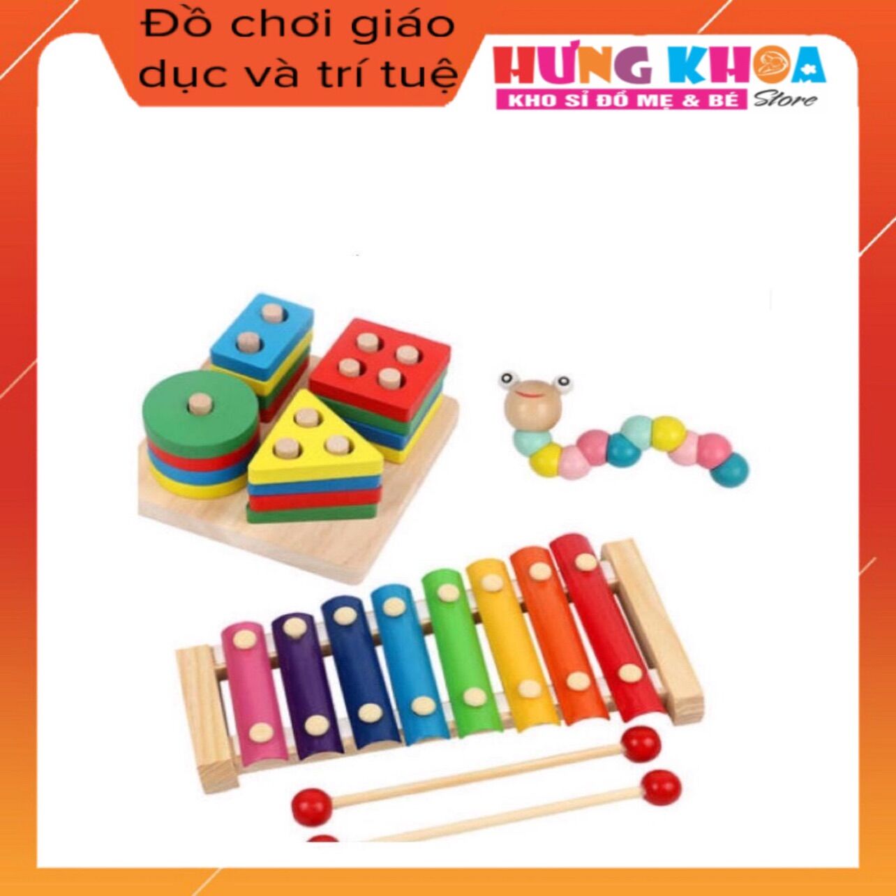 Combo 3 món đồ chơi hữu ích