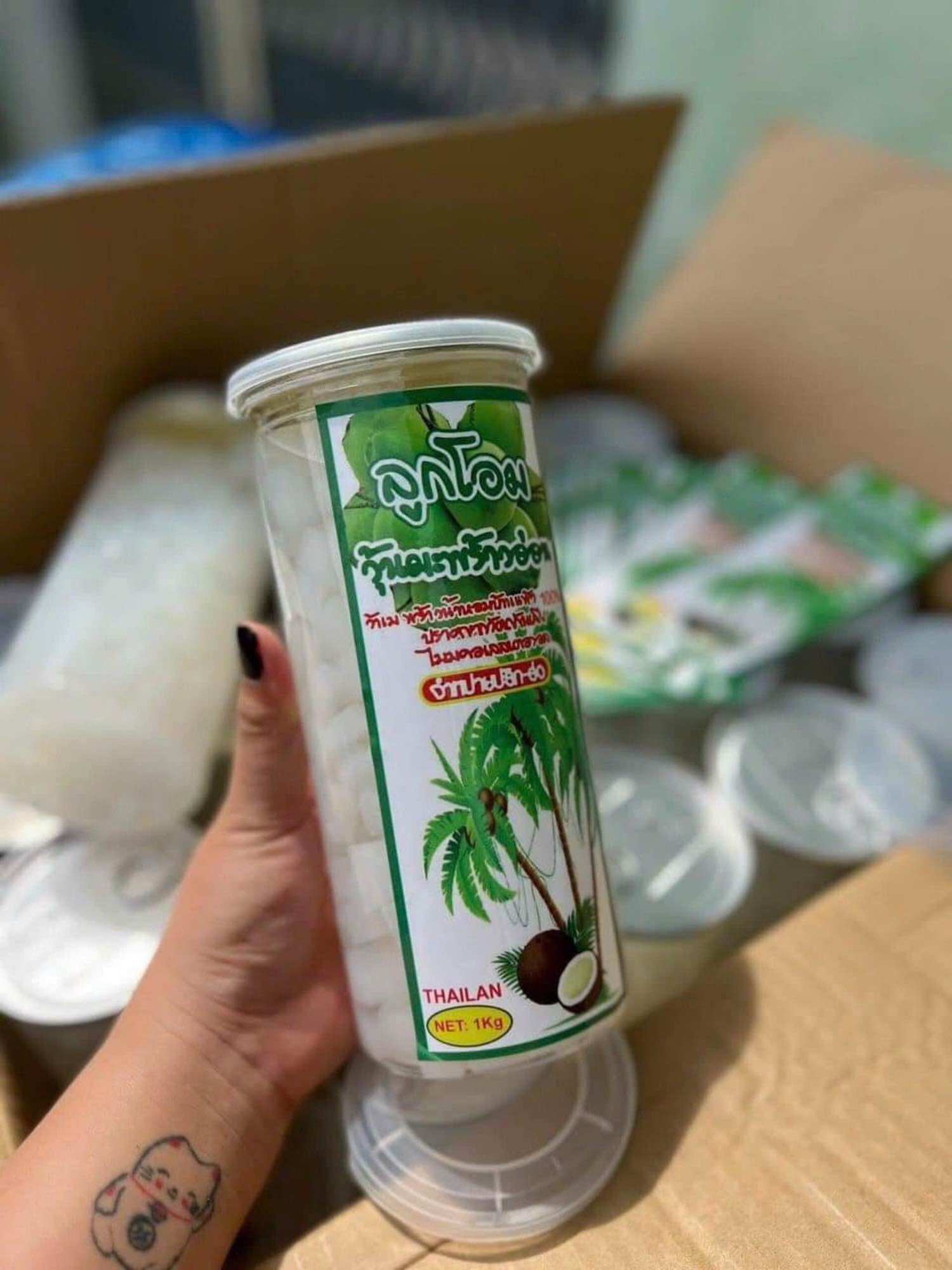 Thạch Dừa Thái Lan Hủ Siêu To ( 900 Gram ) 🌸