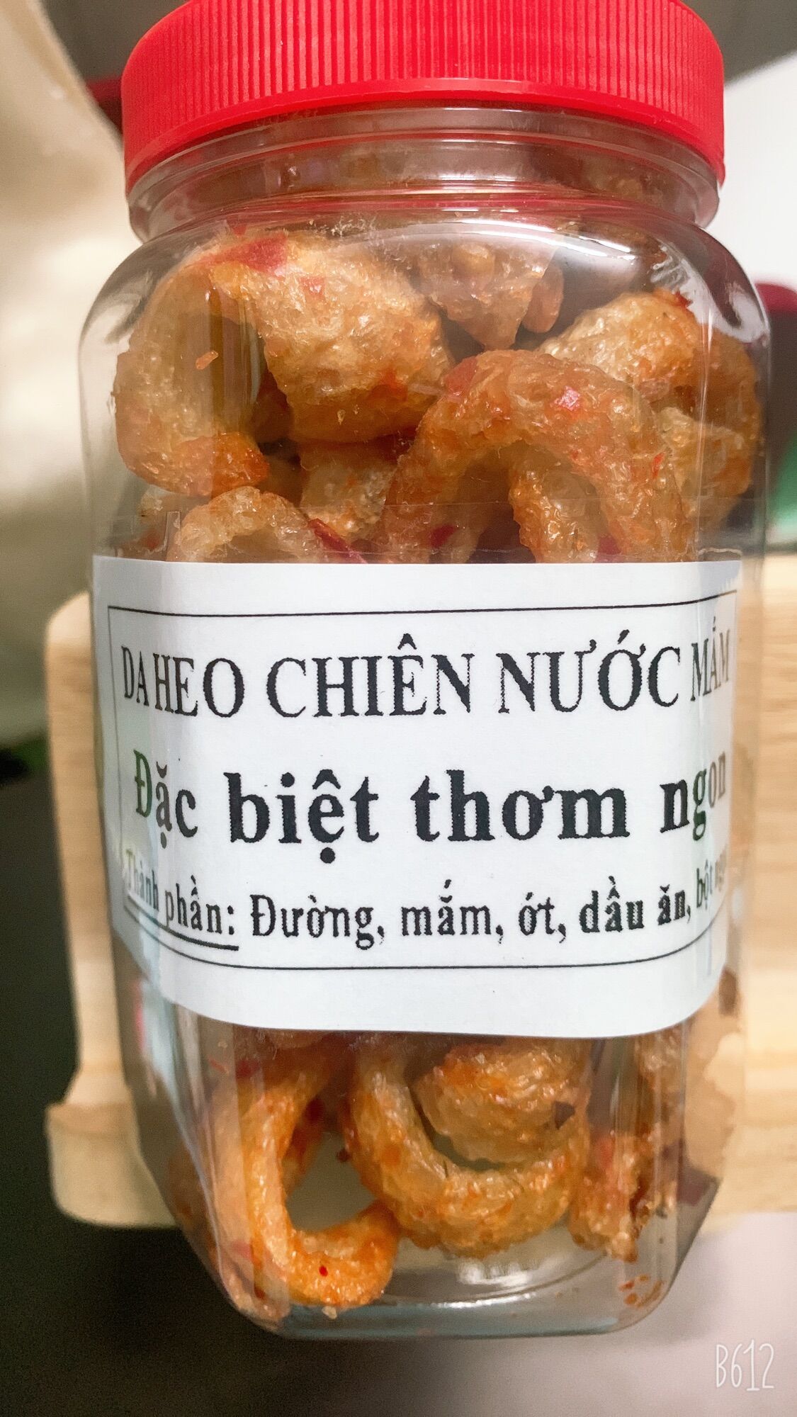 Da Heo Chiên Nước Mắm ( combo 3 họp da heo ) - đặc biệt thơm ngon.