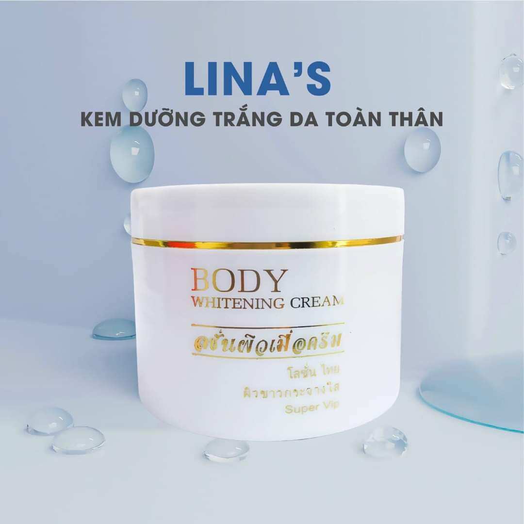 Kem body lina's dưỡng trắng da