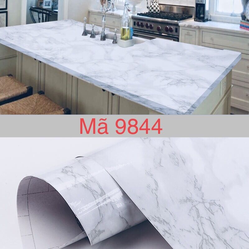 Decal vân đá cuộn dài 5m x 60cm mã 9844