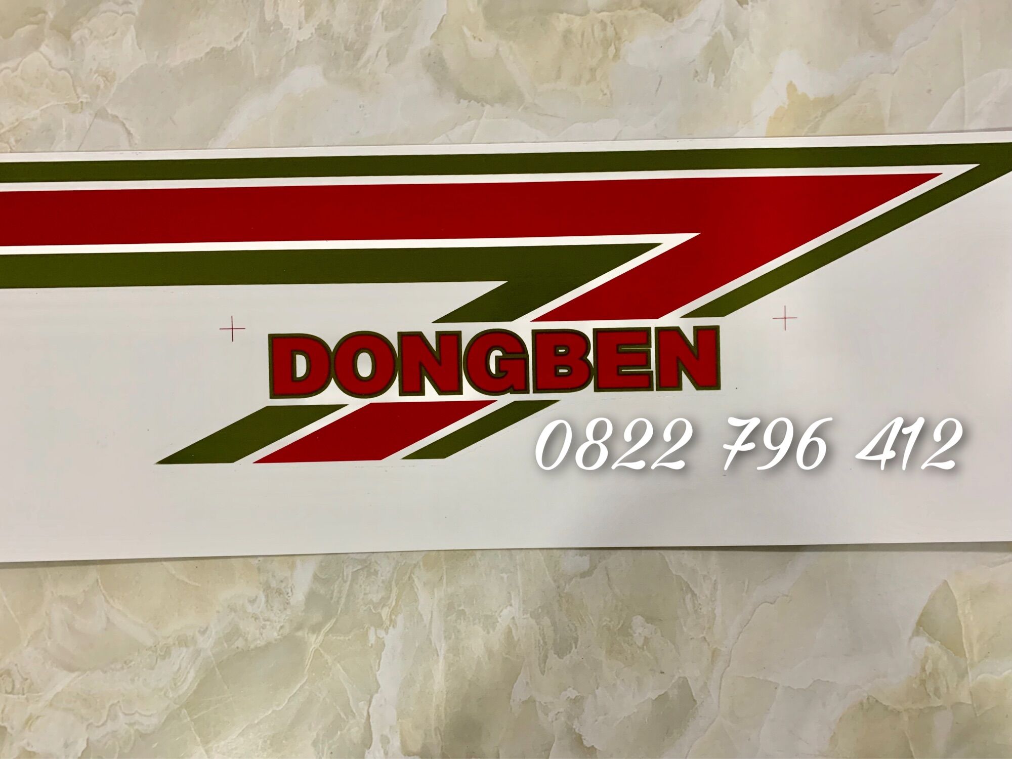 Tem xe tải Dongben tem dán xe tải Dong ben. Tem euro 4 dongben euro4 dán xe tải