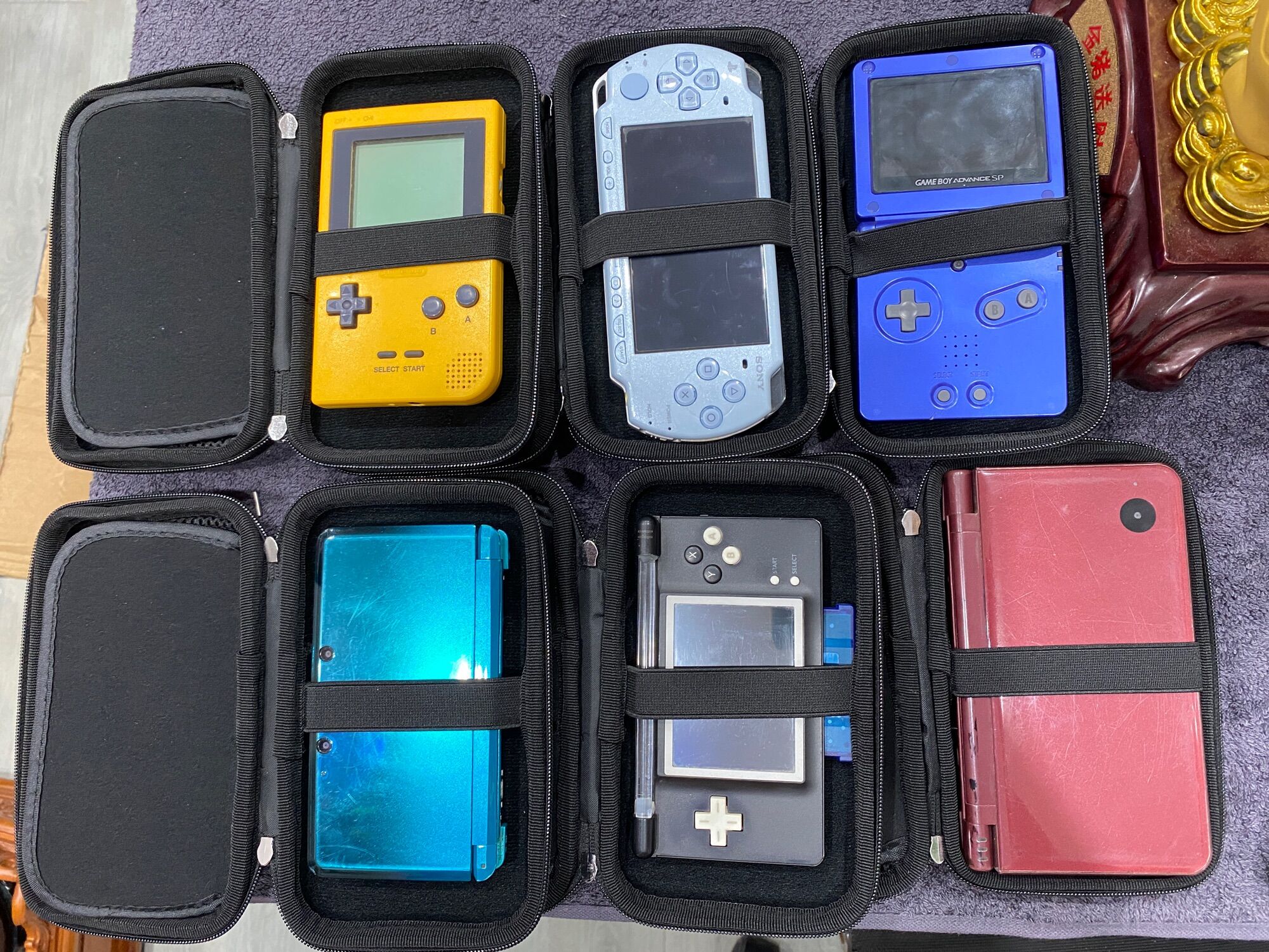 Bao da đựng máy game psp, 3ds, gameboy, ds lite, dsi