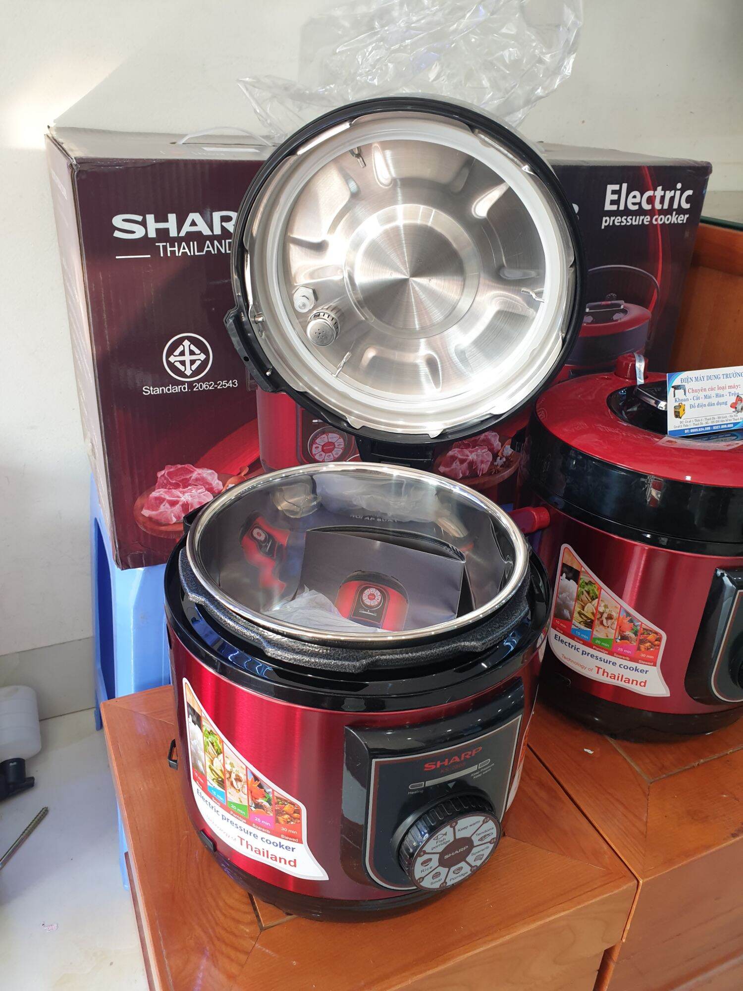 NỒI ĐIỆN ĐA NĂNG SHARP - 6 LÍT KS -280V NÒNG INOX