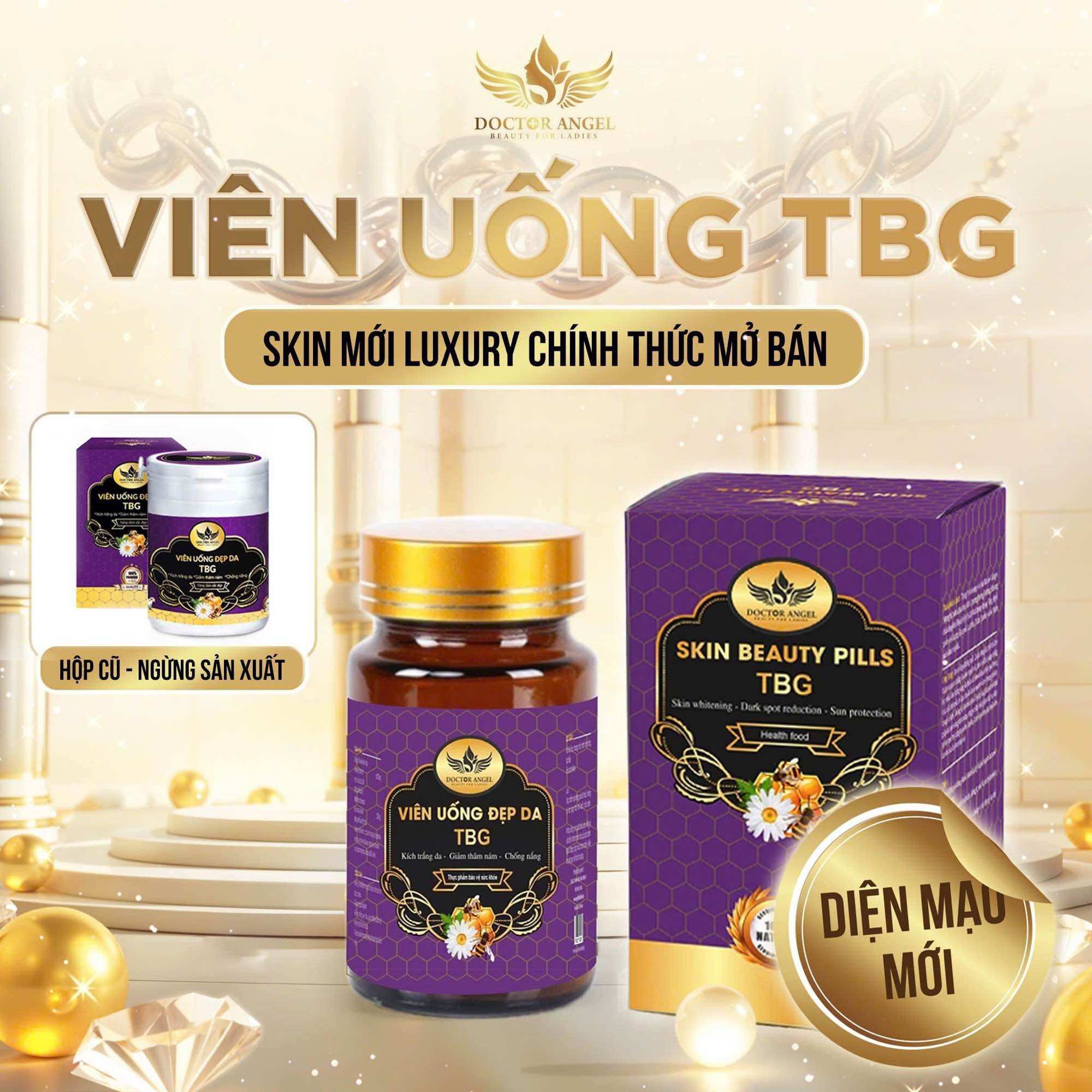 VIÊN UỐNG XOÁ NÁM TẾ BÀO GỐC DR ANGEL 30v