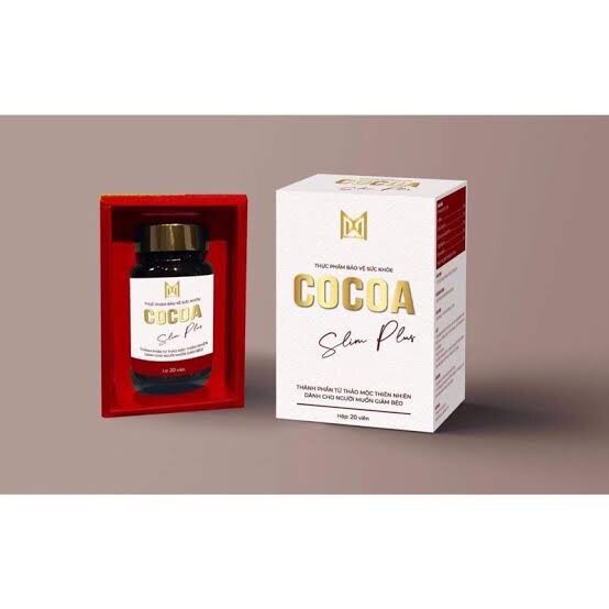 Giảm cân cocoa slim plus mẫu mới nhất -cam kết hàng chính hãng
