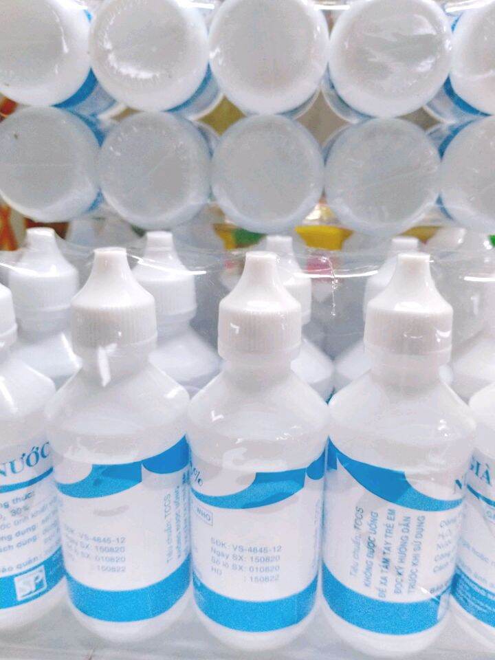 Combo 10 Chai NƯỚC OXY GIÀ  3% Chai 60 ml