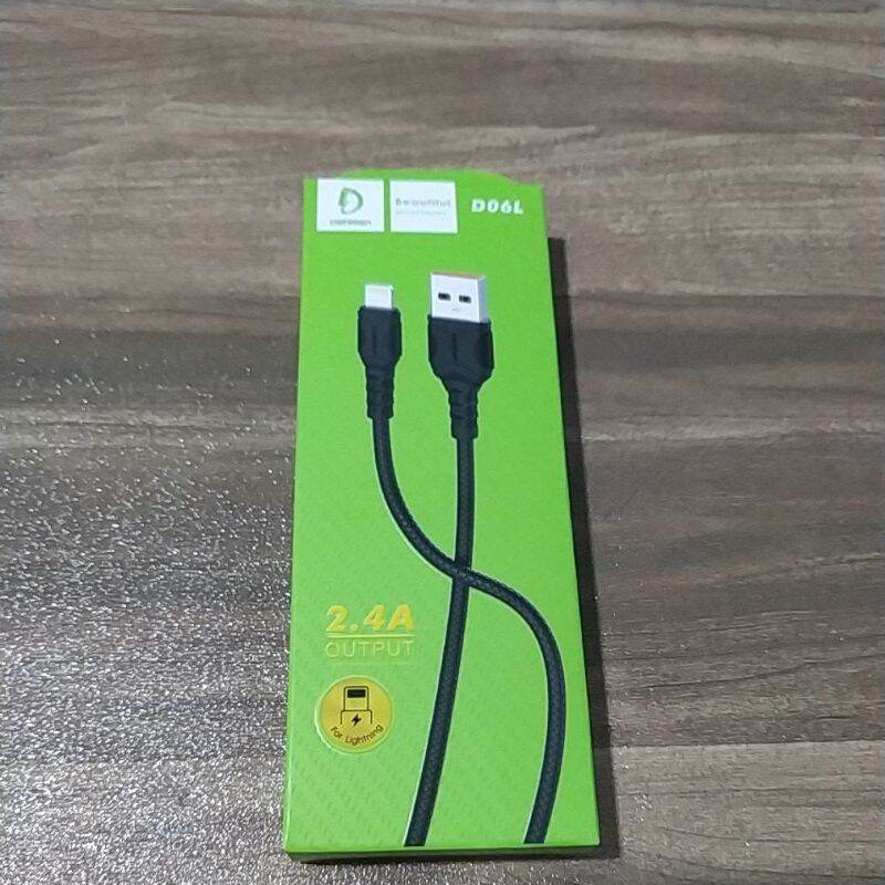 Cáp Sạc iPhone,dây cáp Sạc lightning Denmen D06T  micro Type-C