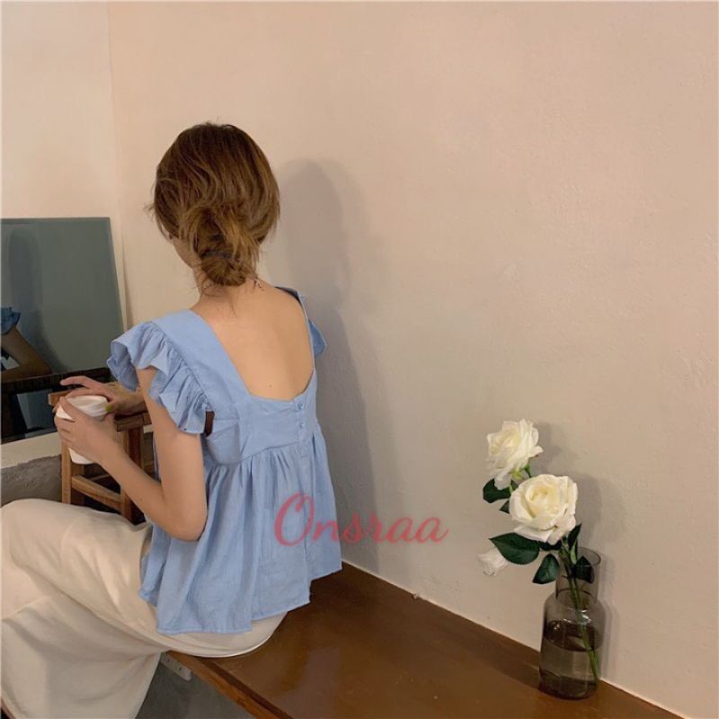 ✅ÁO TAY XẾP BÈO DỄ THƯƠNG QUÁ ✅