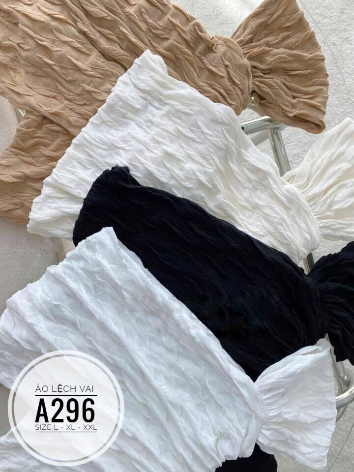 60-90kg Bigsize ÁO LỆCH VAI A296