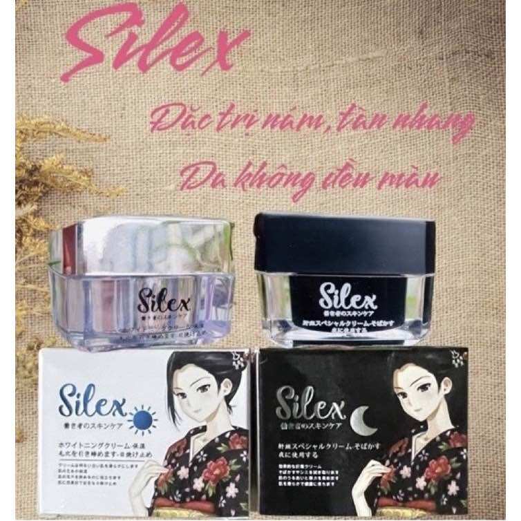 Kem silex ngày & đêm dưỡng trắng da thâm nám sạm tàn nhang