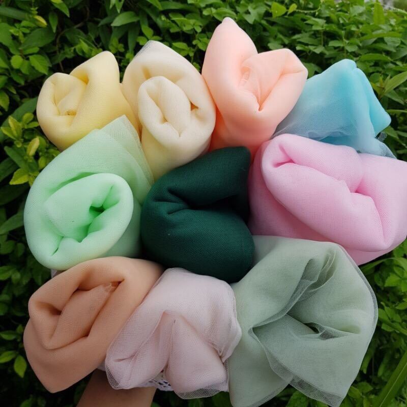 Vải voan lưới tutu mềm mịn 1mx1m7