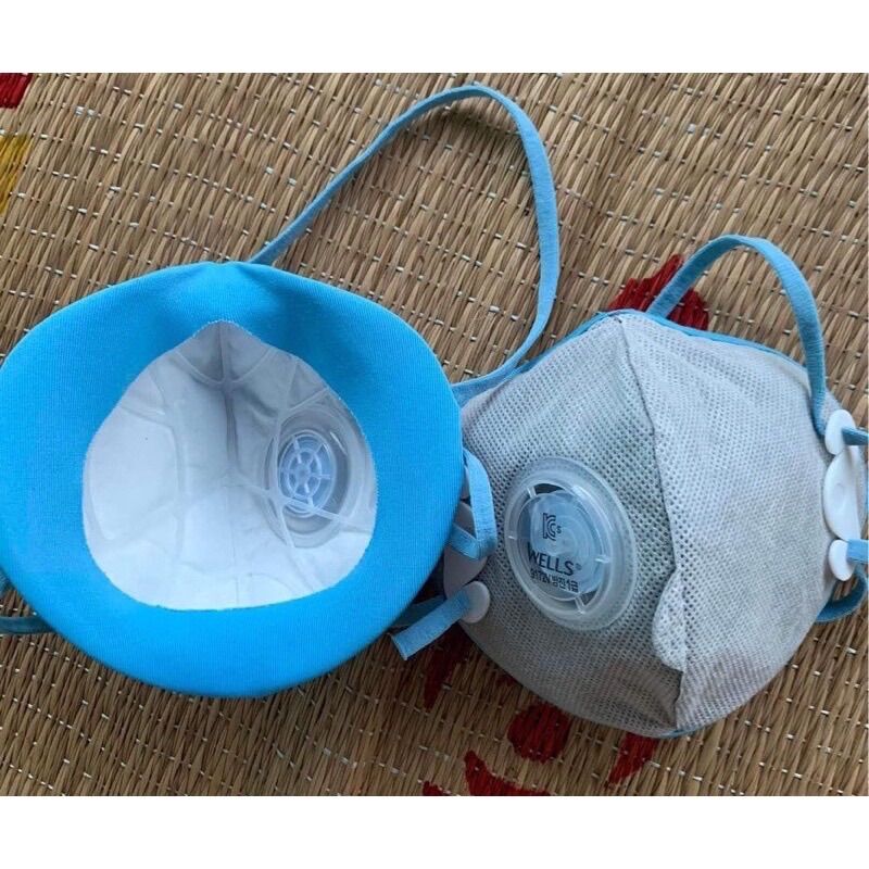 combo 10 khẩu trang 9172V Hàn Quốc phòng độc có van thở
