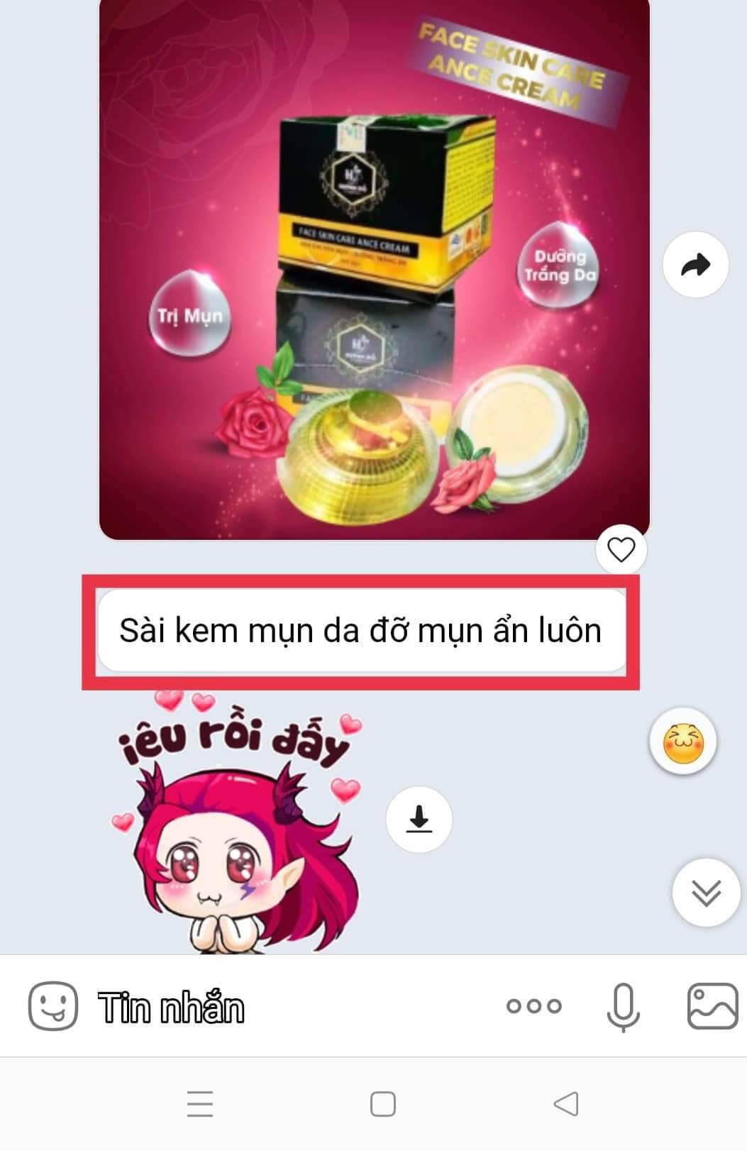 [HCM]combo 2 hộp kem chuyên mụn 260000