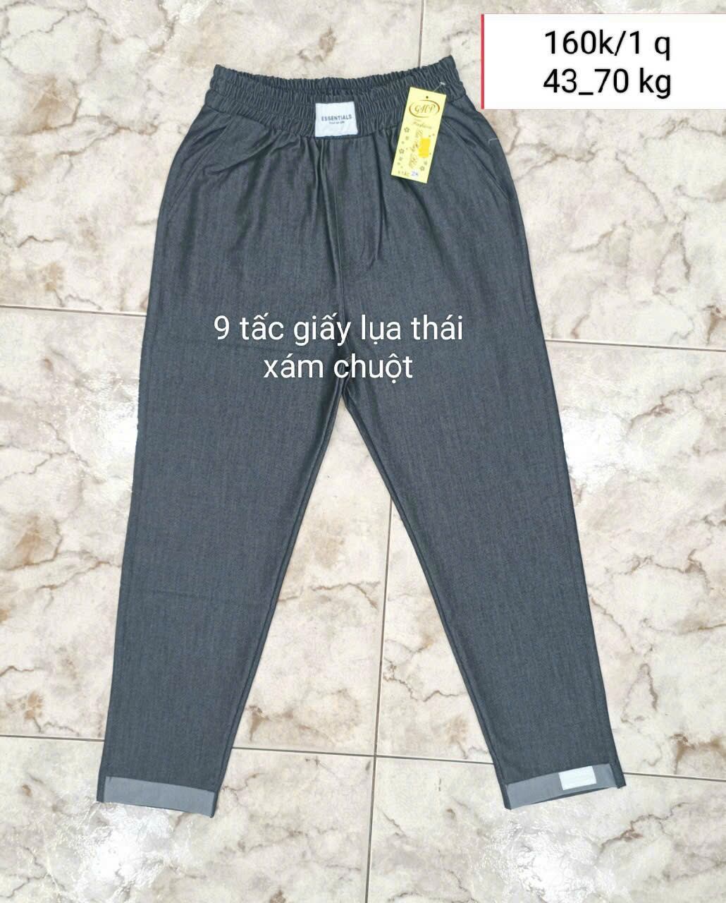 QUẦN JEAN GIẤY LỤA 9 TẤC