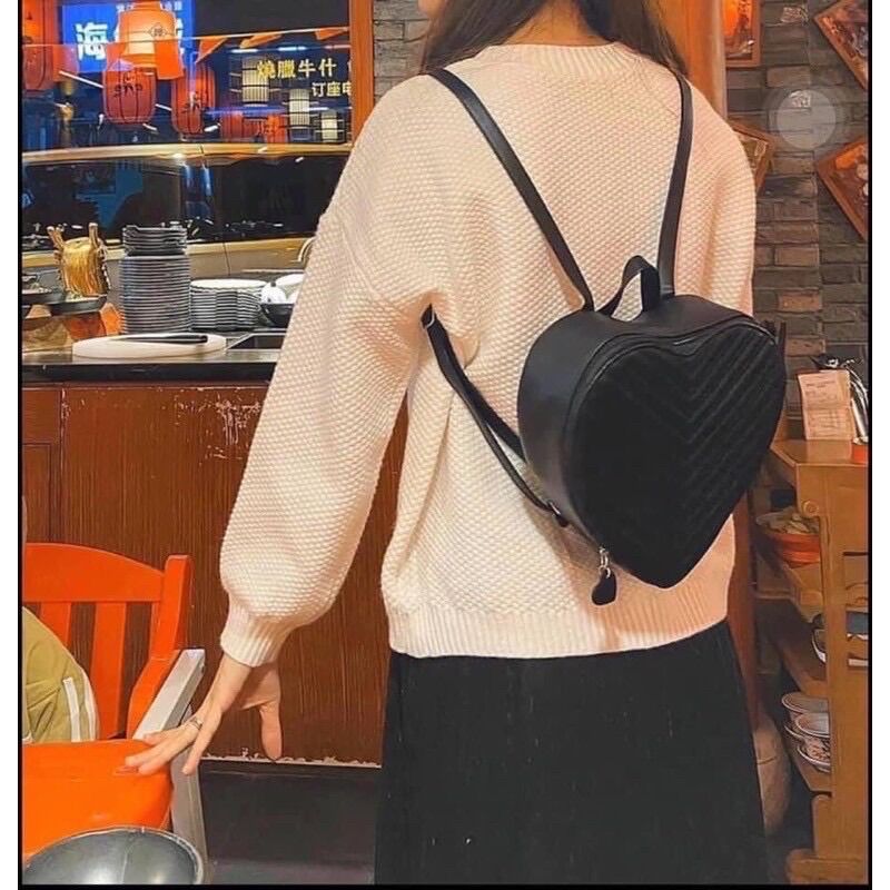 Balo Hình Trái Tim siêu dễ thương cho nữ