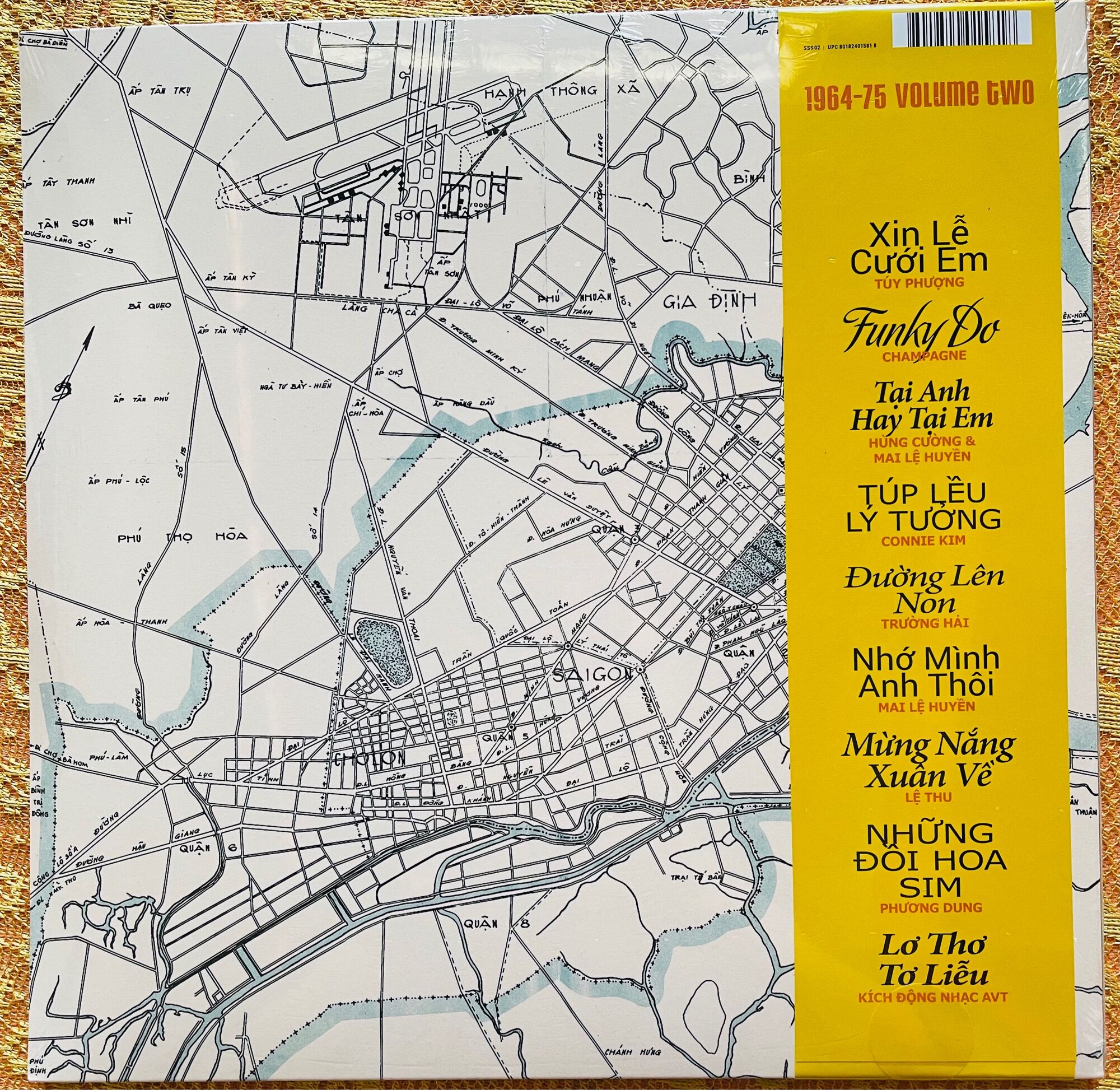LP Đĩa than Saigon Super Sound Vol 2 ( Album 2 đĩa ) mới LP