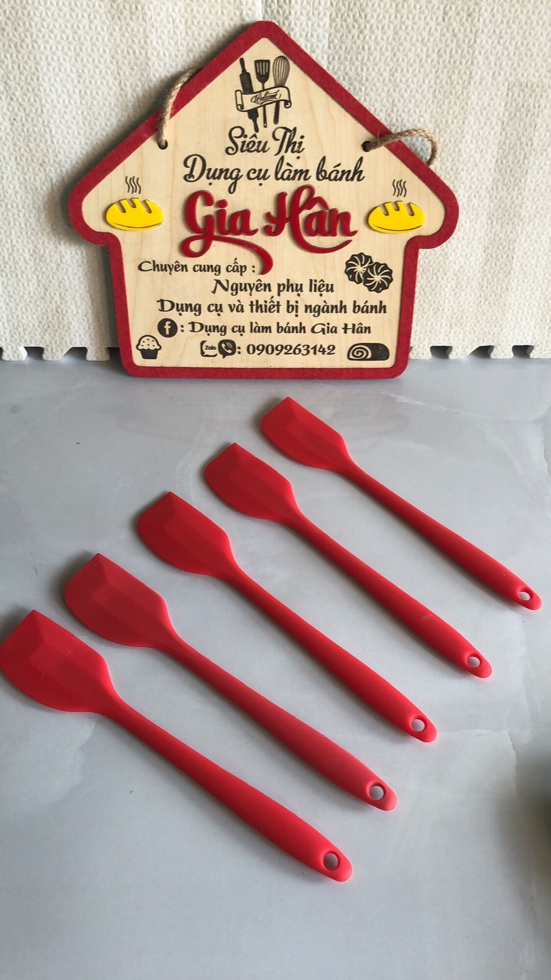 Phới đúc silicon 21cm