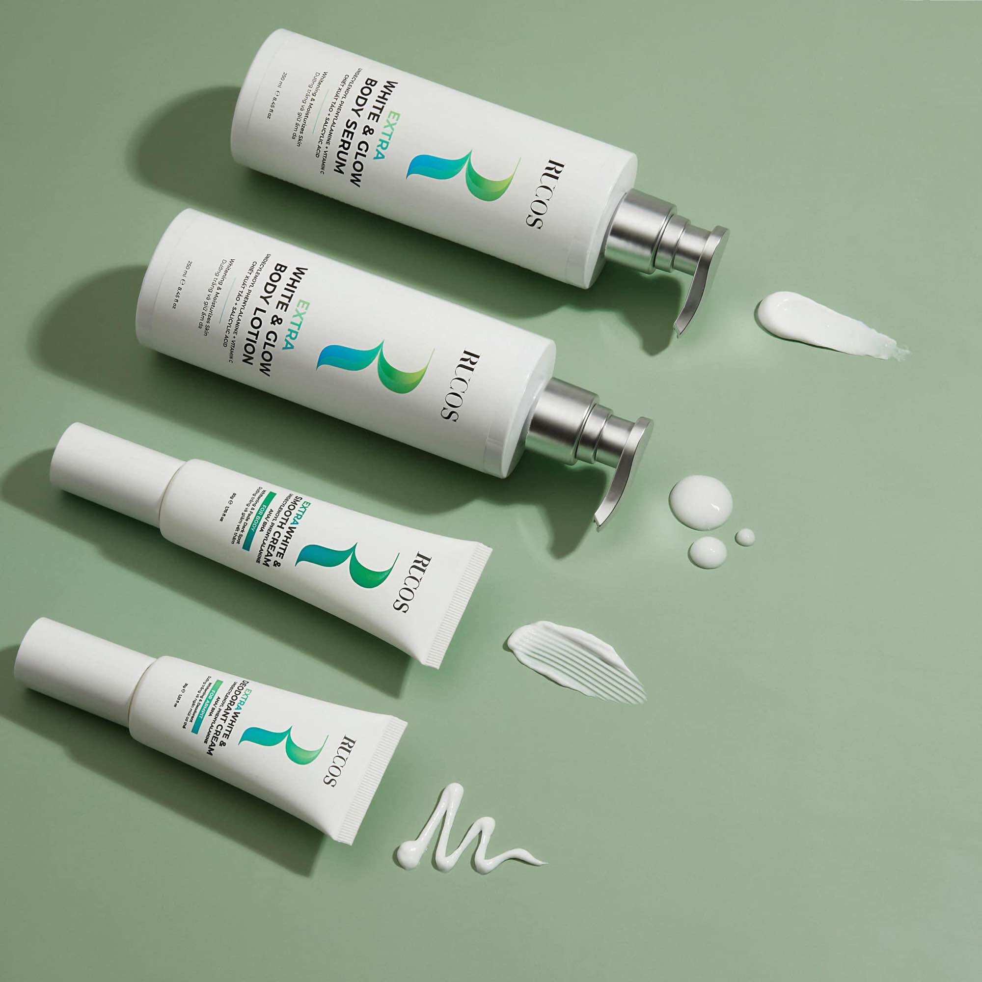 Extra White & Glow Body Serum Rucos