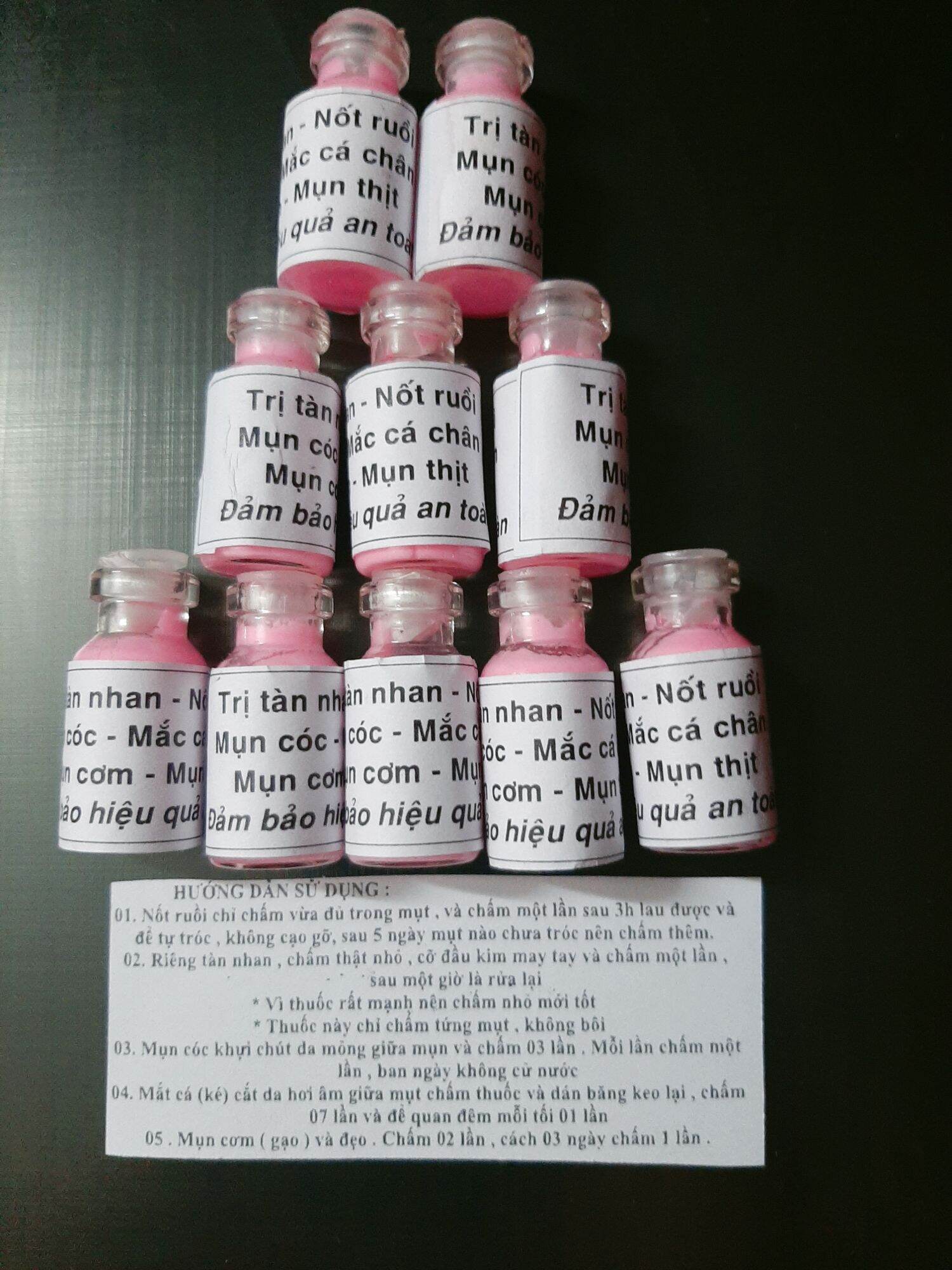 Tẩy nốt ruồi, mụn cóc, tàn nhang, mụn cơm, mụn thịt, mắc cá chân
