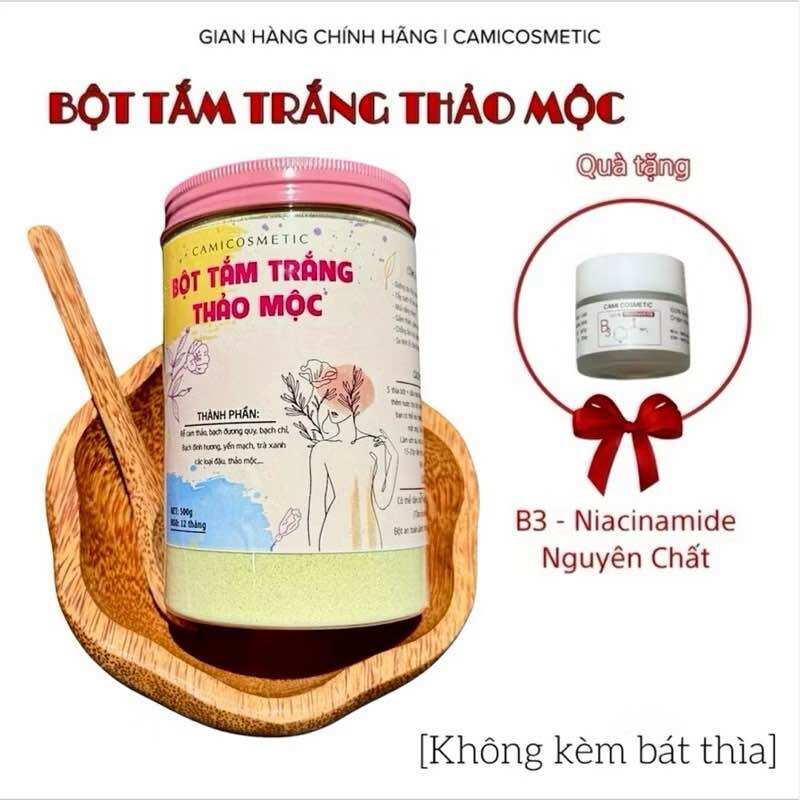 BỘT TẮM TRẮNG THẢO MỘC CAMI COSMETIC