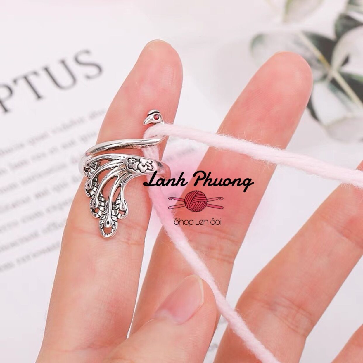Nhẫn Hỗ Trợ Đan Móc Len