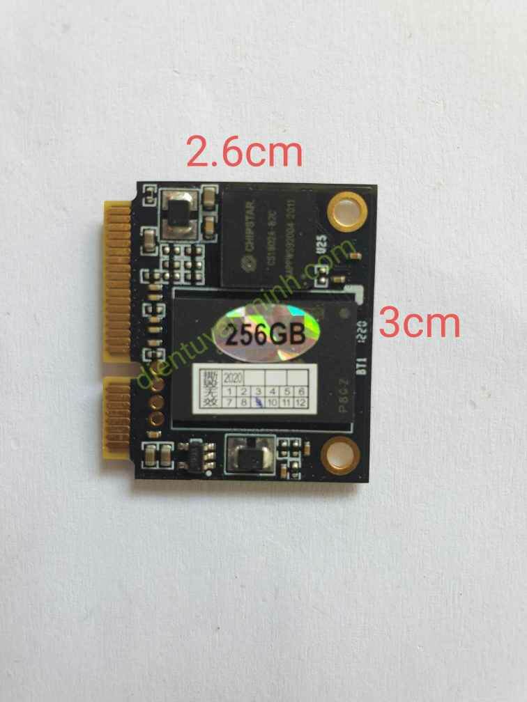 Ổ đĩa cứng SSD mSATA halfsize 256G - BH 12 tháng