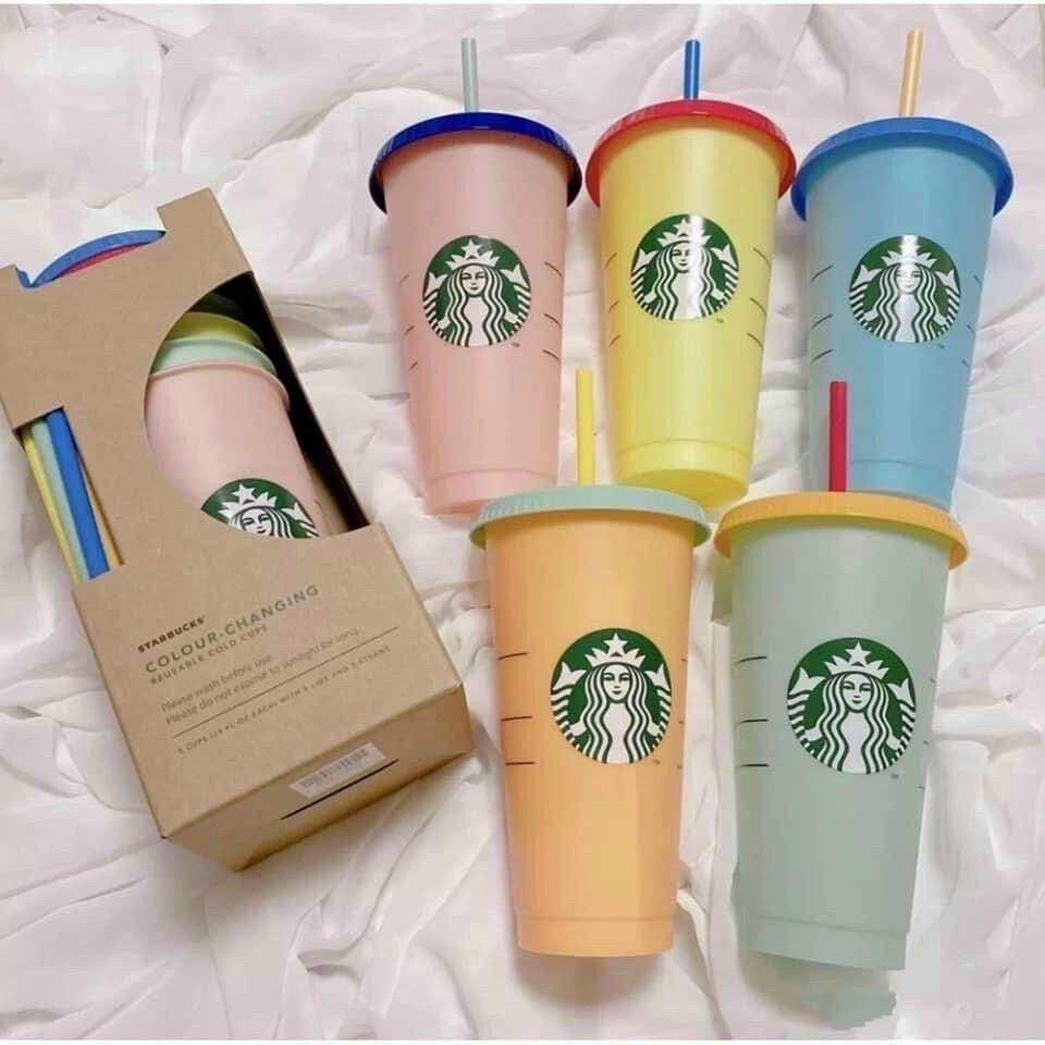 Ly Starbucks đổi màu
