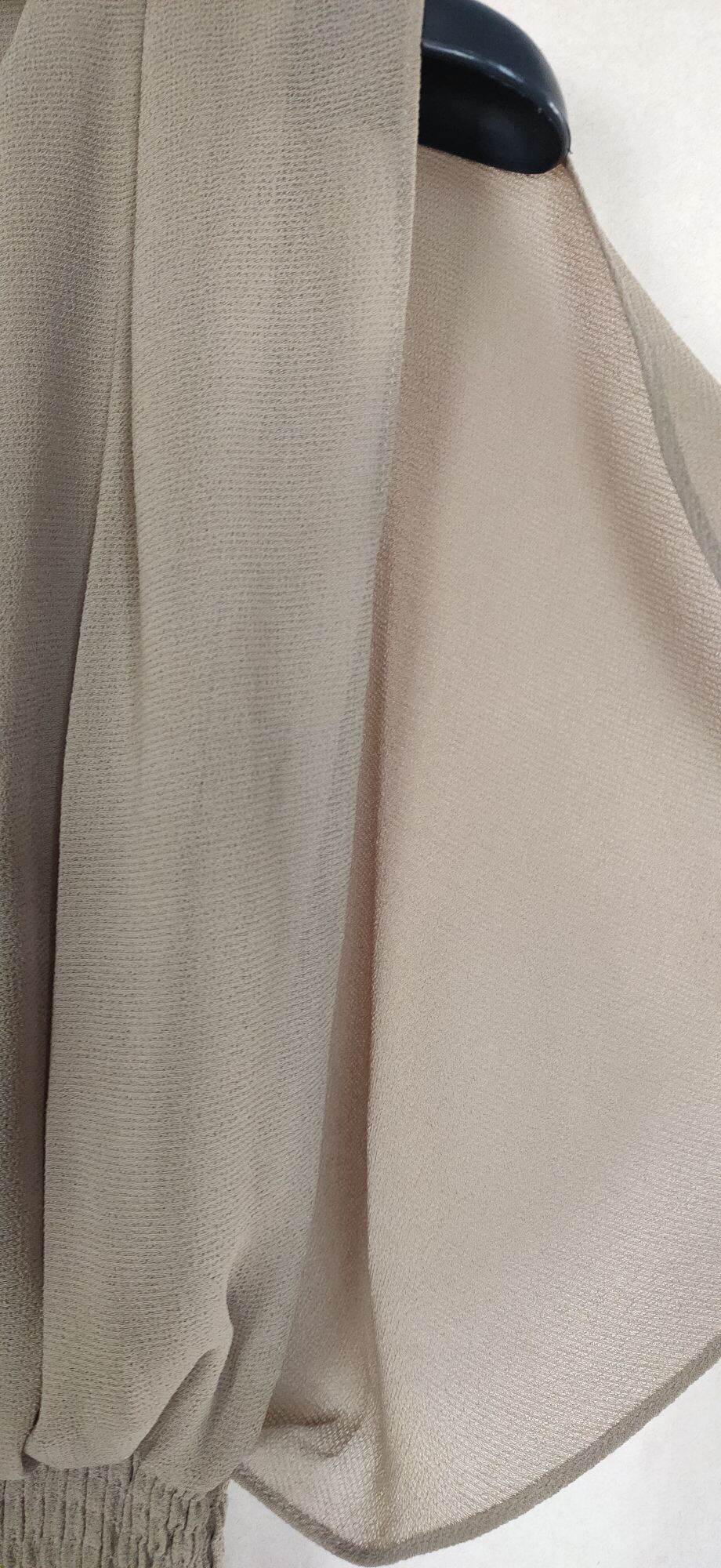 Đầm lụa dây sz L, new 99%