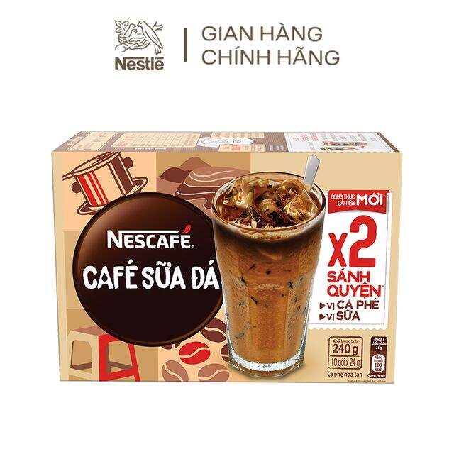 combo 2 hộp cafe sữa nescafe