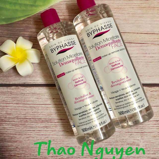 Nước tẩy trang sạch sâu BYPHASSE 500ml