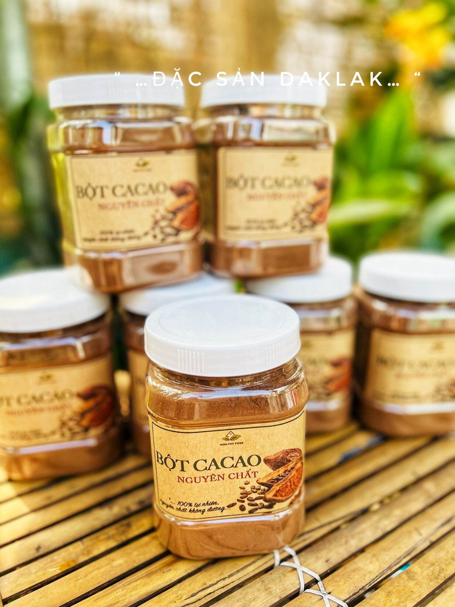 Bột cacao nguyên chất  Đắk Lắk 500g
