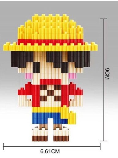 Lego one piece luffi, ace, rozo