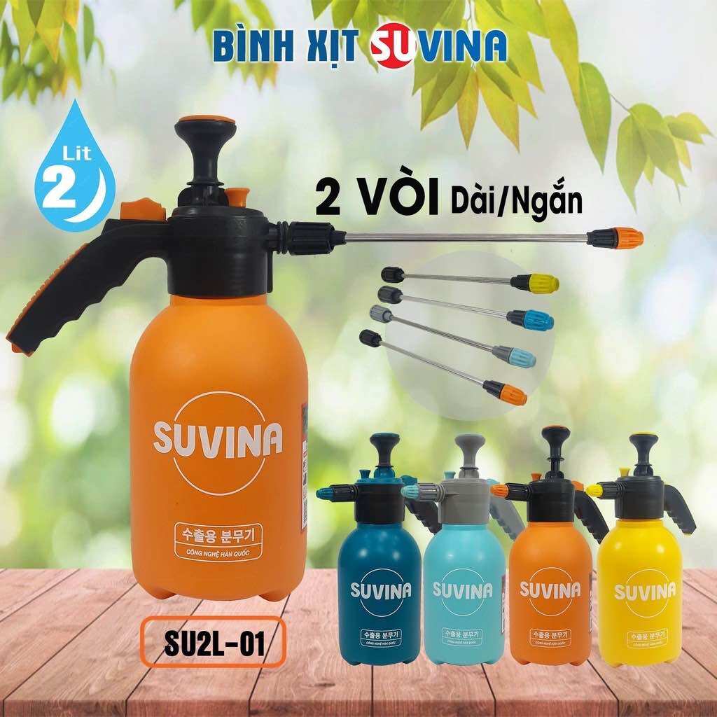 Bình xịt tưới cây 2 lít suvina