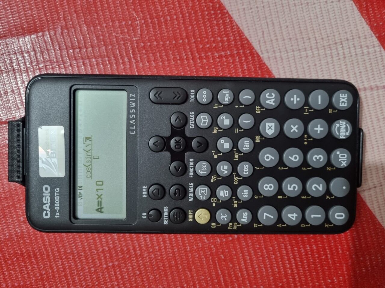 Máy tính Casio fx 880 BTG chính hãng Bitex