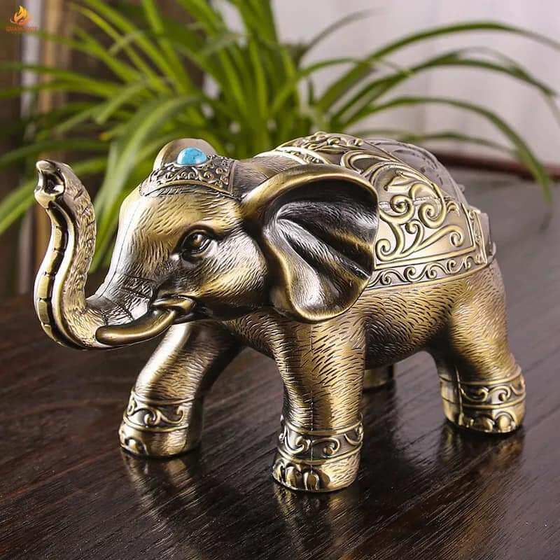 Gạt tàn thuốc hình con voi thái lan