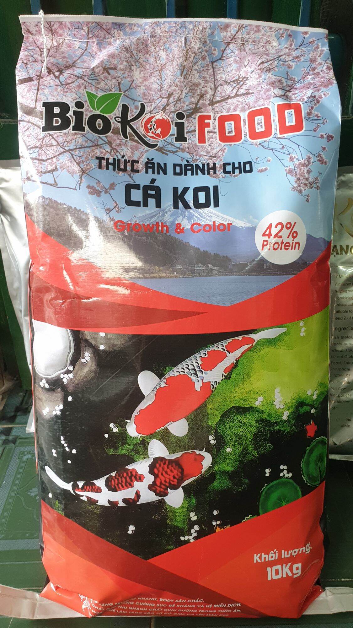 Cám cá koi bio koi bao 10kg  42% protein