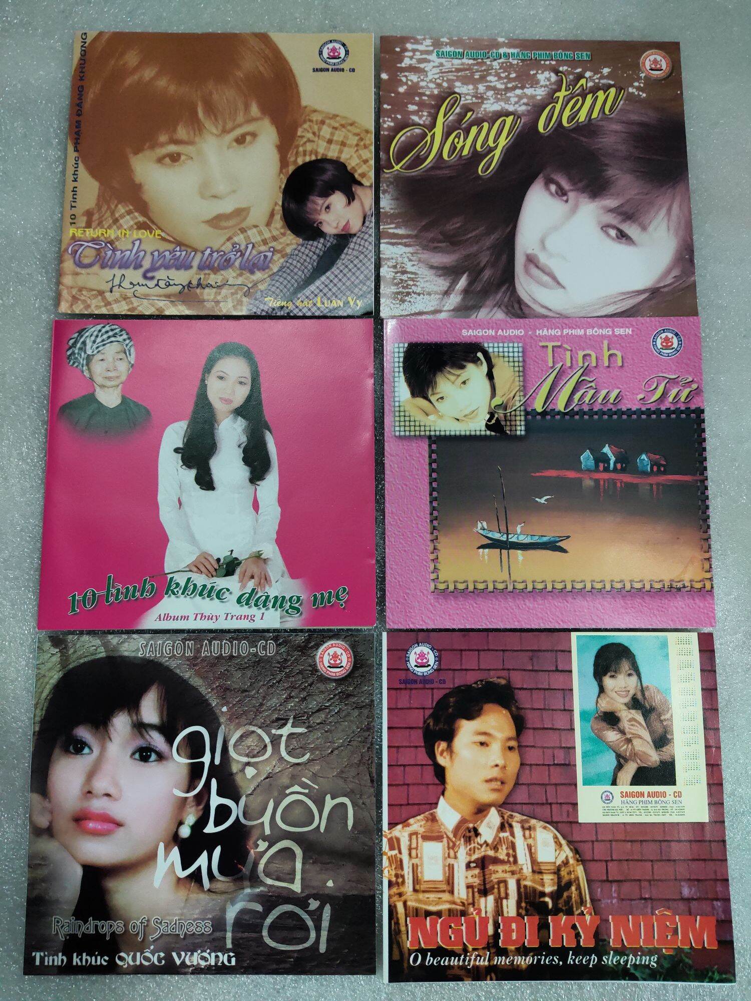 Combo 6cd chính hãng