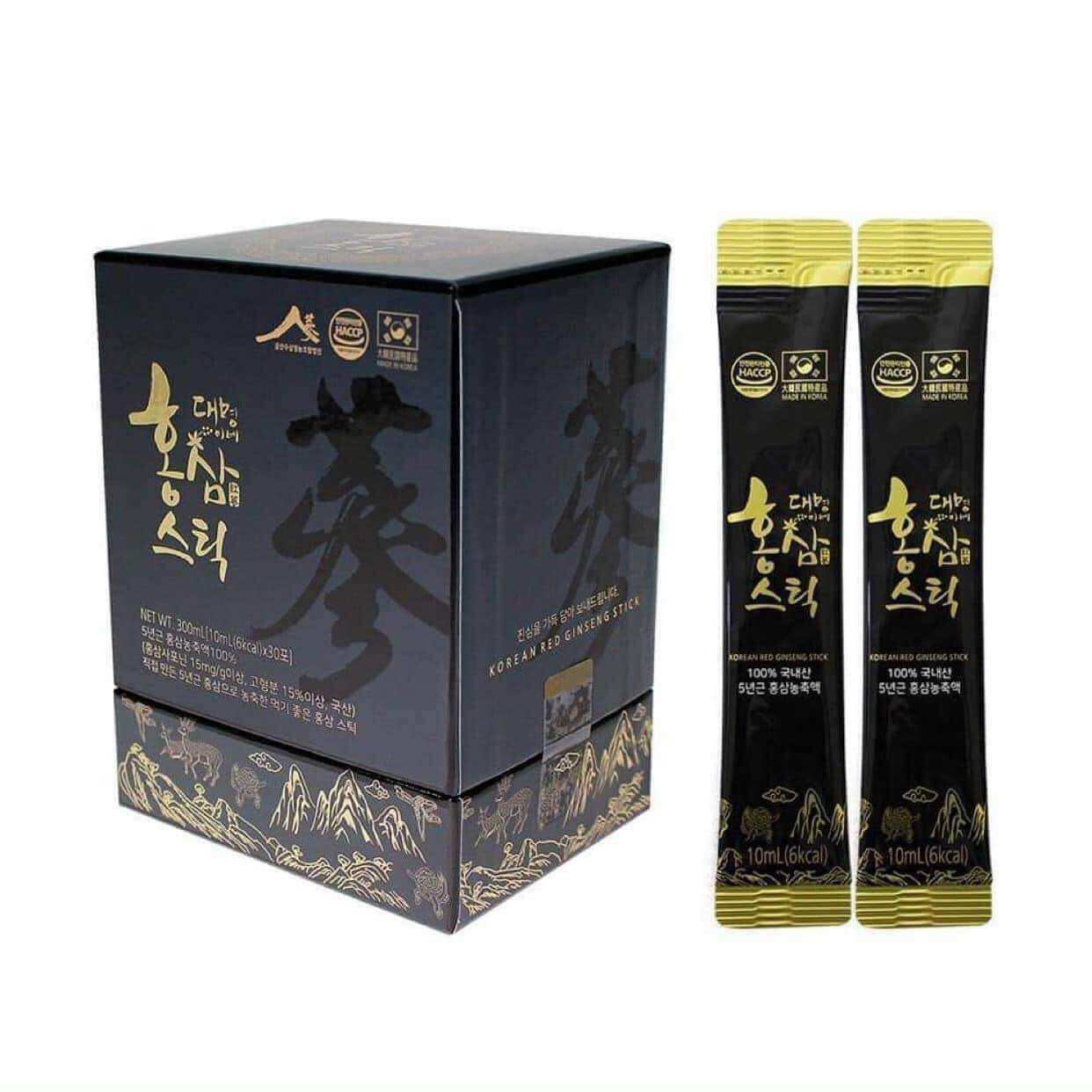 NƯỚC HỒNG SÂM HÀN QUỐC DAEMYUNG RED GNSENG STICK -  NHẬP KHẨU HÀN QUỐC
